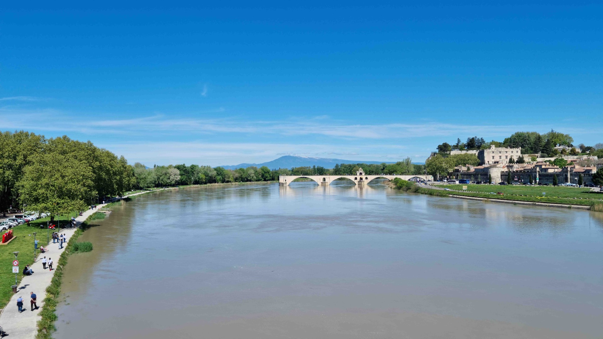 Pont Saint-Bénézet Avignonissa Ranskassa.